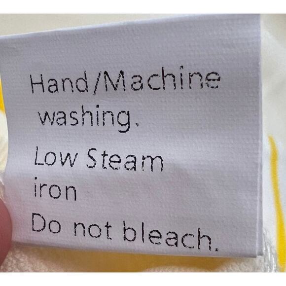 Women Sweater Pullover Top Yellow Striped Long Sleeve Size Small Polyester - Picture 7 of 7